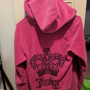 SALE Juicy Couture velour hoodie
